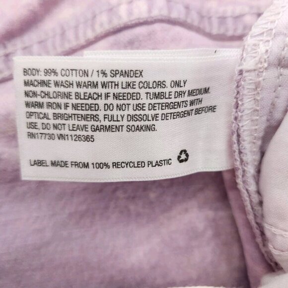 Universal Thread Womens High-Rise Vintage Midi Jean Shorts Purple Size 2/26 - Picture 5 of 5